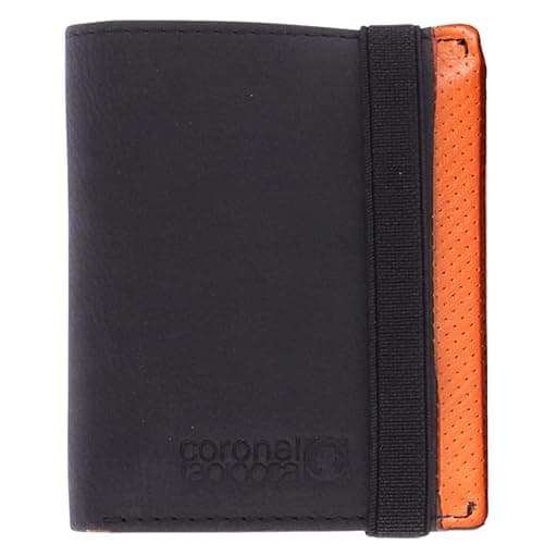 Detalle de Coronel Tapiocca Cartera Aladino Negra para hombre