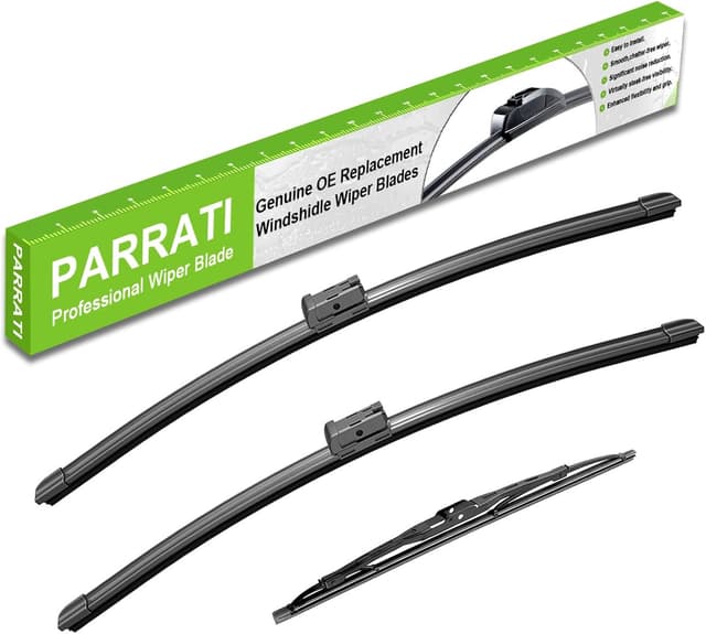 Detalle de PARRATI Windshield Wipers for Chevrolet Traverse (2009–2017) – 24"/21" Front & 13" Rear (Set of 3)