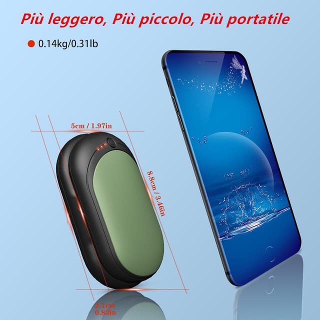 Thumbnail 4 de Scaldamani Ricaricabile 6000 mAh 2 in 1