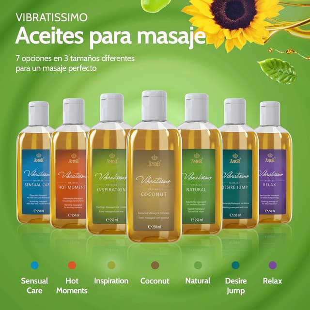 Thumbnail 5 de Vibratissimo "Natural" - Aceite de Masaje Afrodisíaco y Erótico