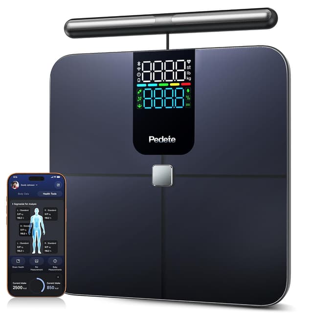 Imagen de Digital 8-Electrode Body Fat Scale 180kg ✨⏱ en OfertitasTOP
