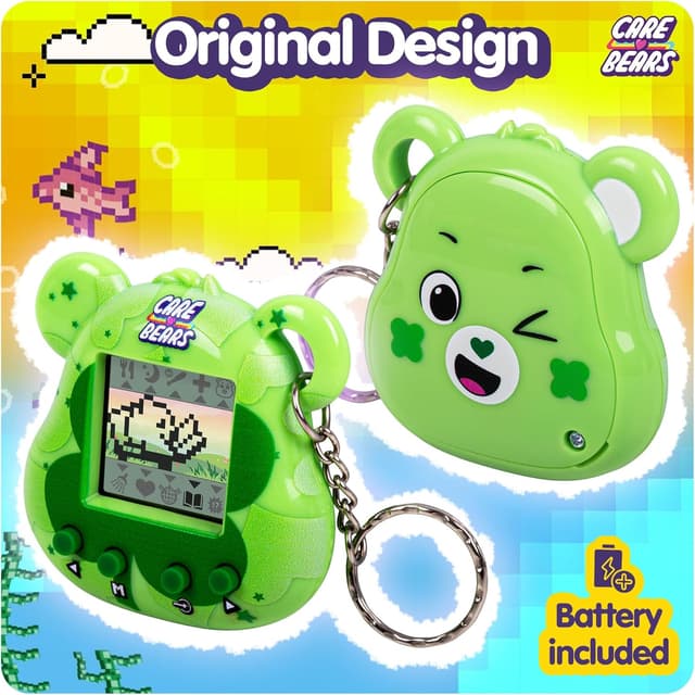 Detalle 2 de Care Bears Digital Pet – Good Luck Bear Cyber Pet (handheld interactive virtual pet)