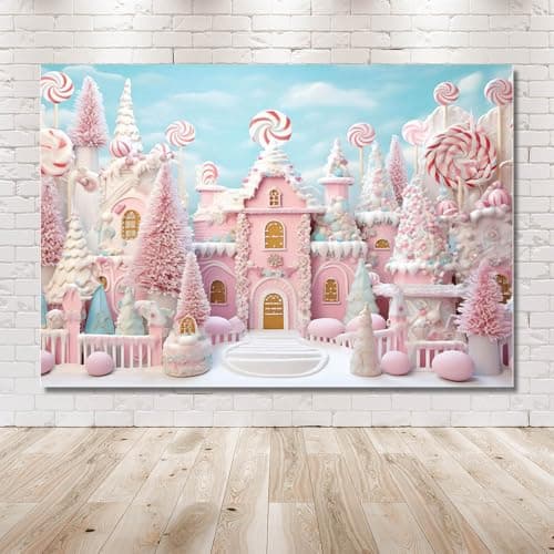 Thumbnail 3 de MEHOFOND 8x6ft Christmas backdrop for portraits