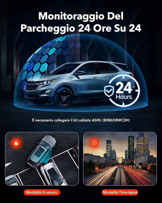 Thumbnail 5 de REDTIGER F7NP Dash Cam 3,18 Pollici