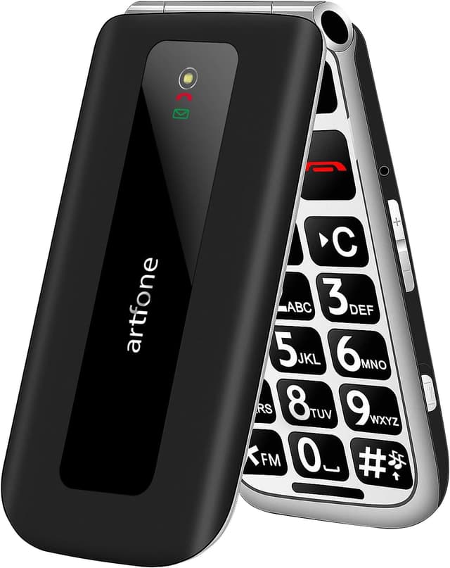 Detalle de artfone F20 Nero telefono cellulare per anziani GSM