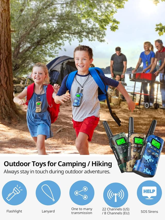 Thumbnail 1 de Inspireyes Walkie Talkie Kinder Aufladbar 48h