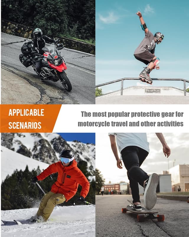 Thumbnail 5 de BORLENI Protectores Moto 5 Pack CE