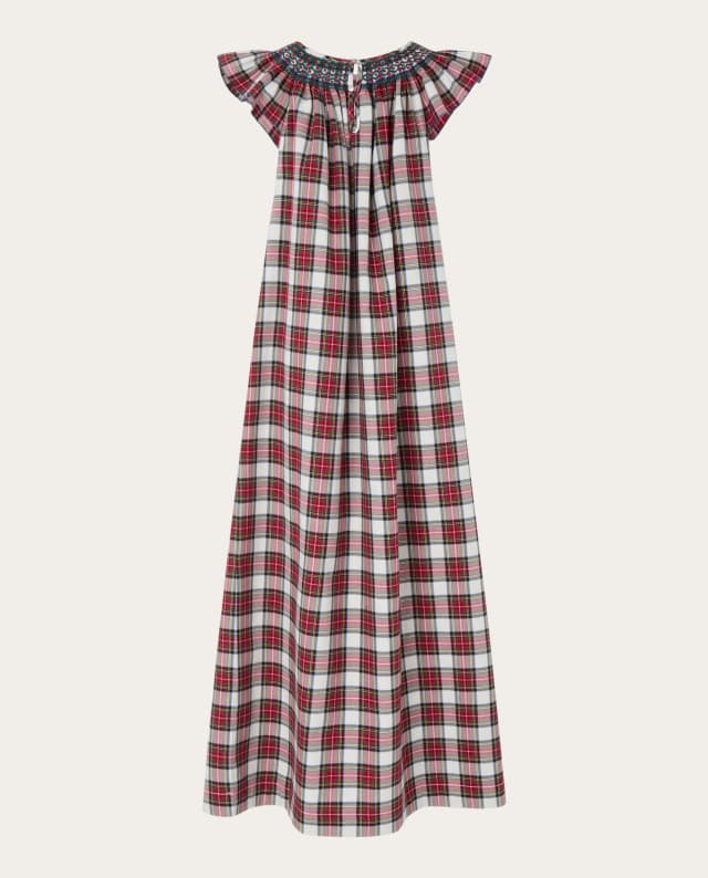 Detalle 2 de FOLKLOORE Camisón Malagasy algodón