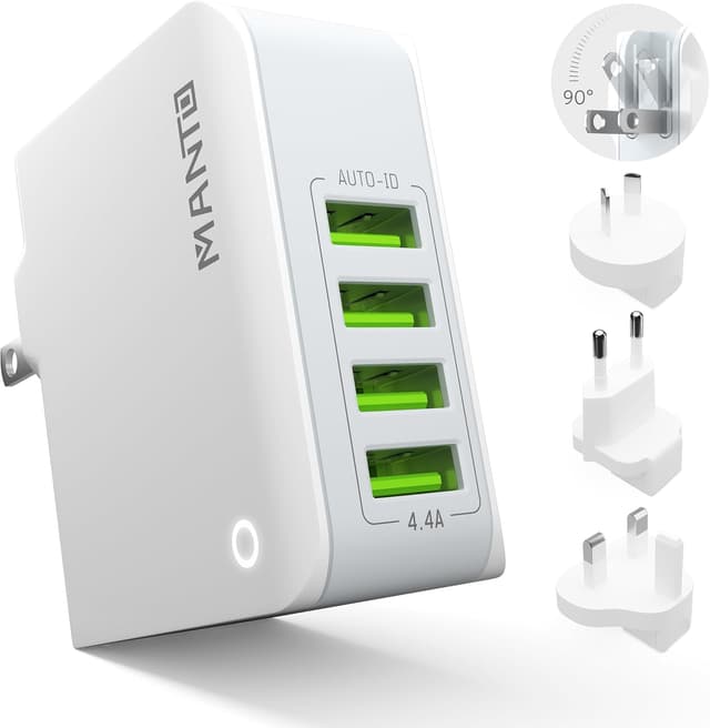 Detalle de MANTO Adaptador Internacional Enchufe Universal