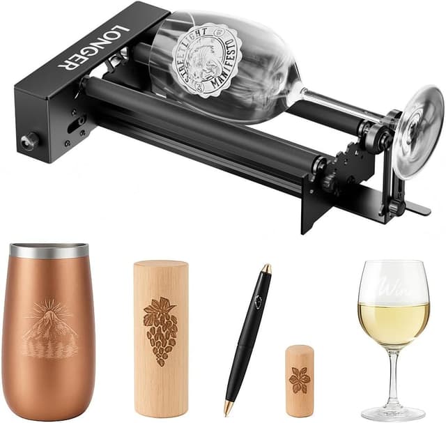 Imagen de Longer Cabezal giratorio 360° para grabador láser en OfertitasTOP