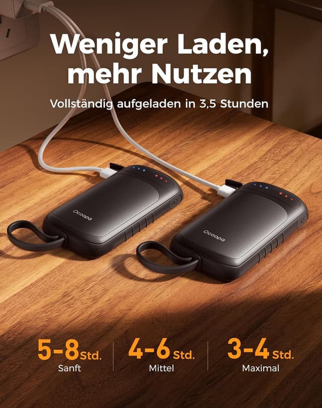 Thumbnail 4 de OCOOPA Handwärmer UT5 DuoHeat – Zweigeteilte Erwärmung