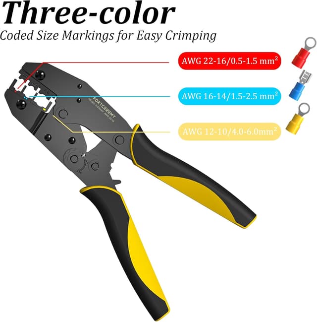 Thumbnail 1 de FortCeremy Ratchet Crimping Plier