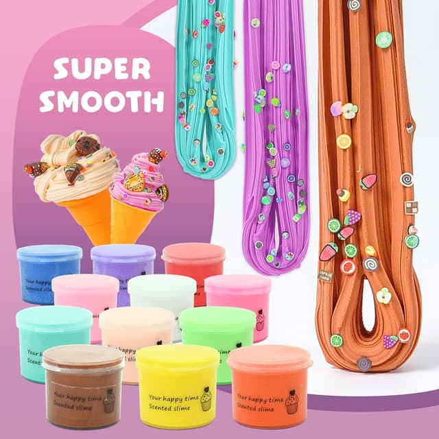 Thumbnail 5 de Butter Slime Kit 12 Pack for Kids