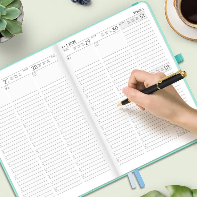 Thumbnail 6 de FEKSINO Agenda 2026 Settimanale A4 28,6x21 cm