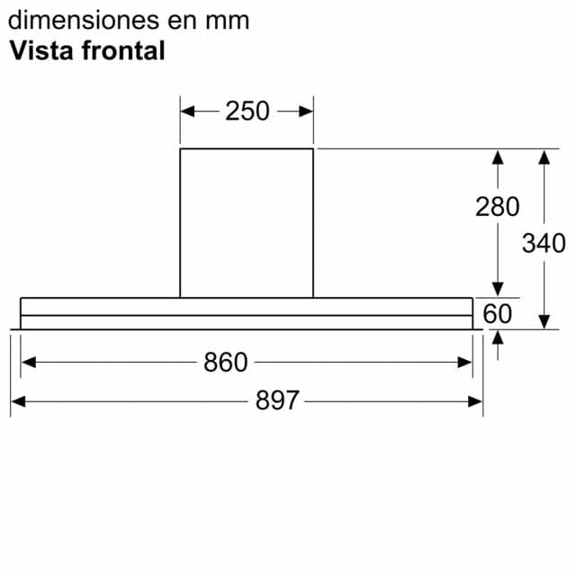 Thumbnail 6 de Bosch DBB97AM60 grupo filtrante 4 niveles extracción
