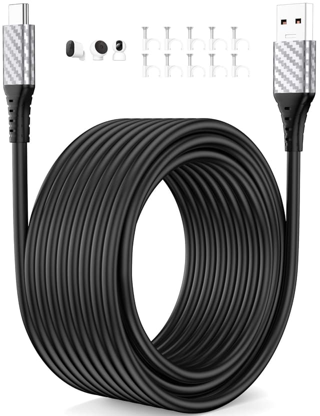 Detalle de USB C charger cable 9m 3A fast charge