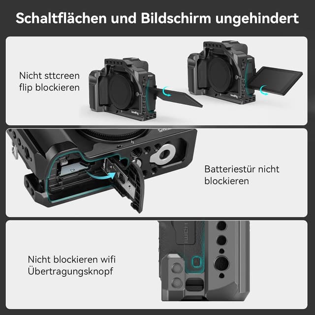 Thumbnail 5 de SmallRig Cage Canon M50 M50 II M5 2168C