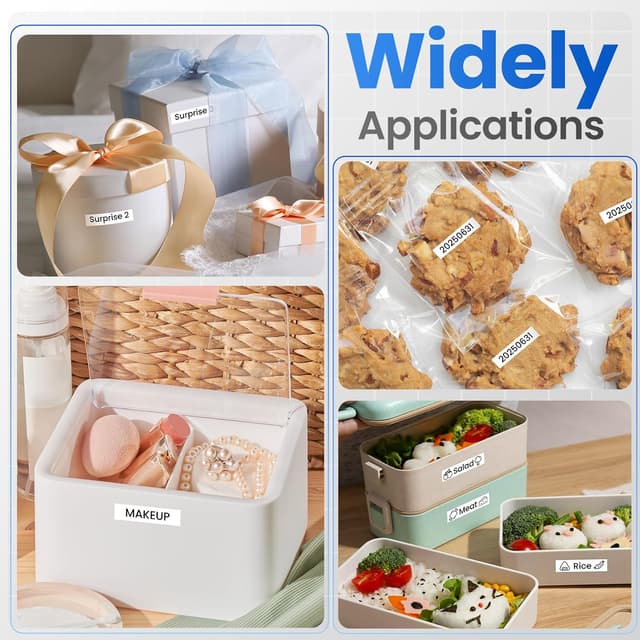 Thumbnail 6 de MarkField TZe-231 Schriftband kompatibel zu Brother P-Touch, 12 mm, schwarz auf weiß (4er Set)