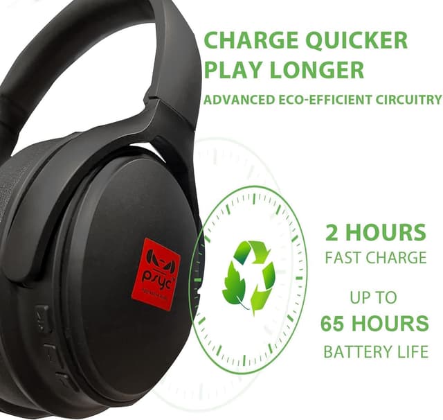 Detalle de SUMVISION Wave RX Wireless Headphones 70hrs