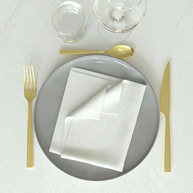 Thumbnail 2 de Soleil d'Ocre Lot de 3 Serviettes Vert 45x45 cm đź“„