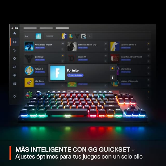 Thumbnail 3 de Steelseries Apex Pro TKL Wireless Gen 3 🎮 Teclado Mecánico Inalámbrico
