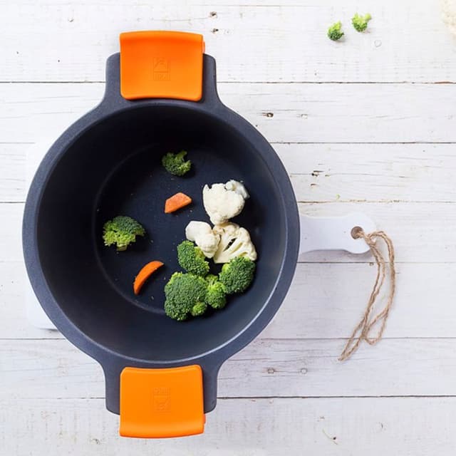 Detalle de BRA Efficient Cacerola Alta 20 cm con tapa