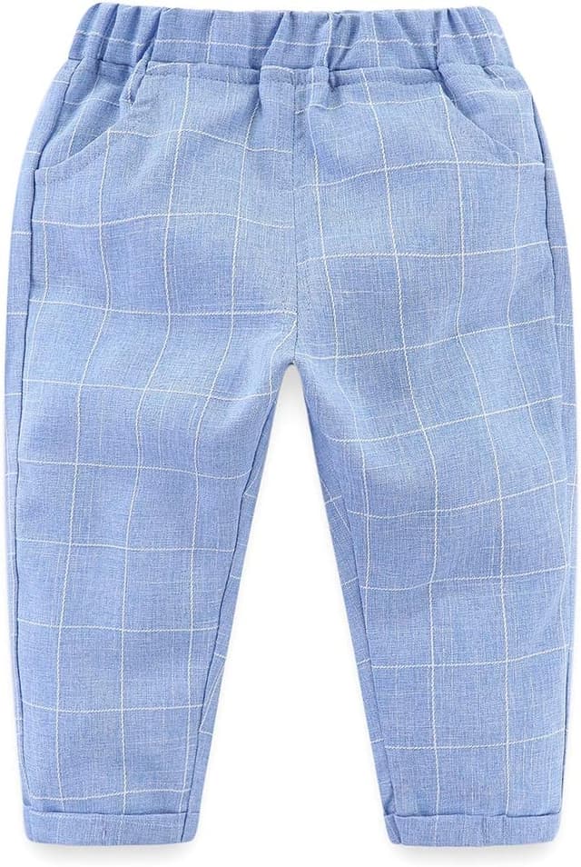 Detalle de Famuka Baby Boys Gentleman Suits kids tuxedo clothing set (shirt + waistcoat + trousers)