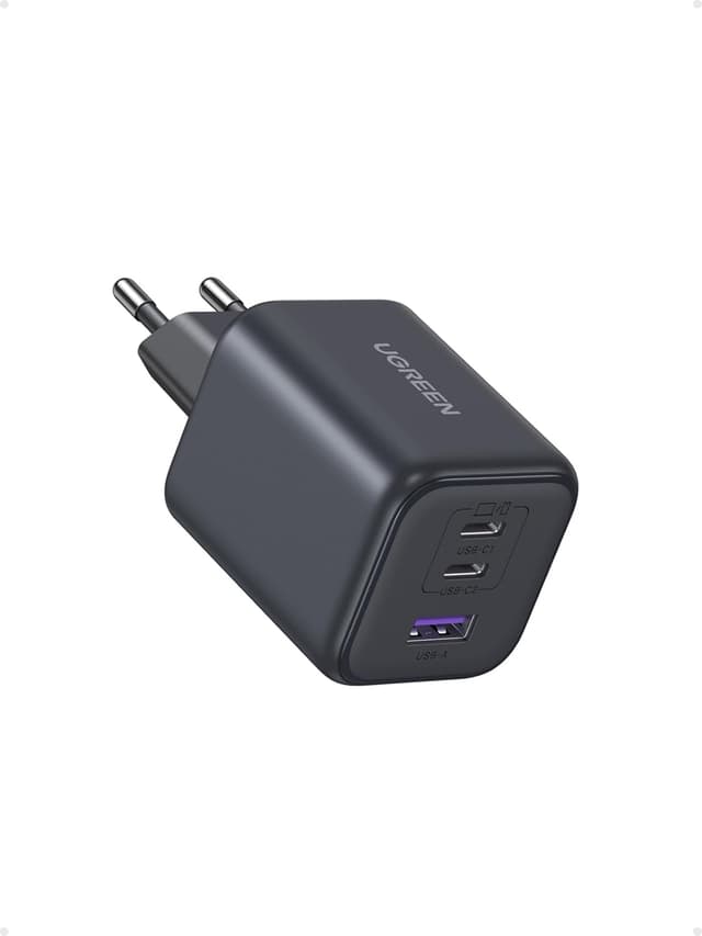 Detalle de UGREEN 45W USB‑C Ladegerät 3‑Port PPS Schnellladegerät