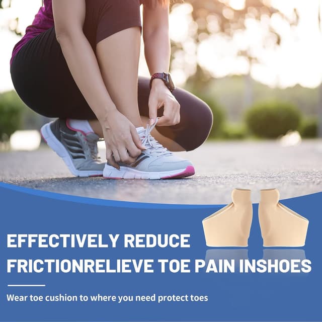 Thumbnail 4 de Calzini correttivi per alluce valgo Beige 👣