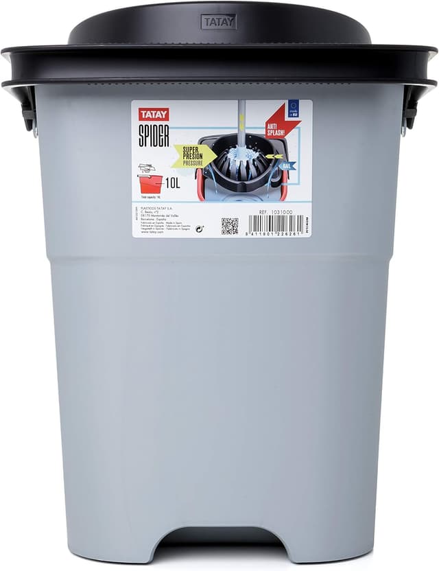 Detalle 2 de Tatay secchio/cubo per mocio grigio da 14 L