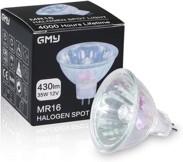 Detalle 2 de GMY MR16 35W GU5.3 3000K 36° 6 Pack