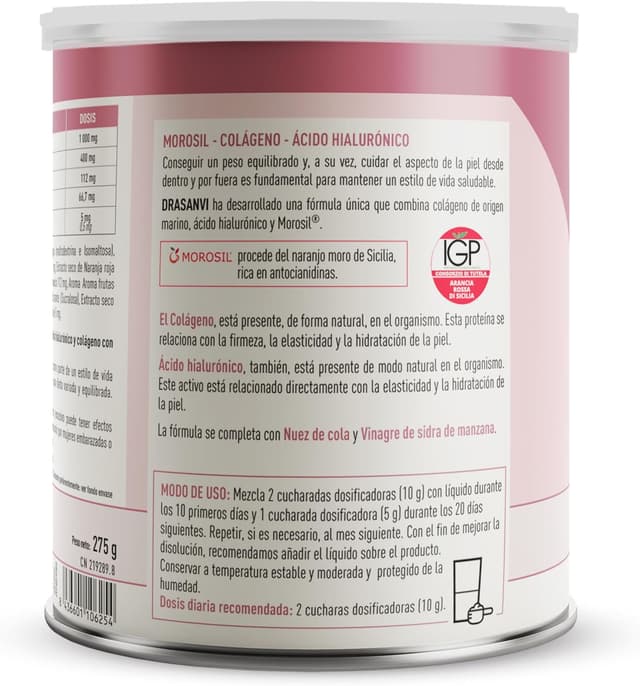 Detalle 1 de SILUET 360 🍏 Quemagrasas y Colágeno para adelgazar 30 días