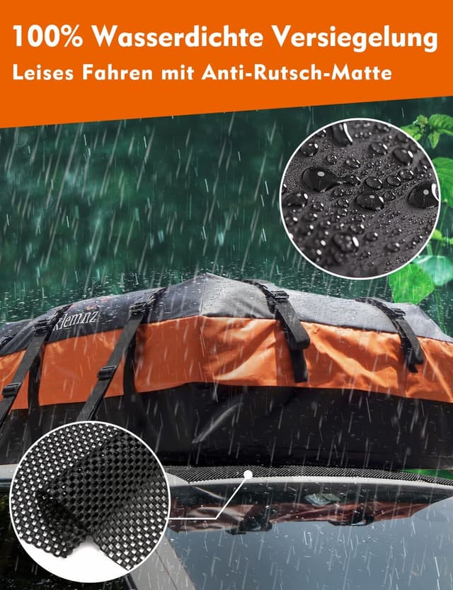 Detalle 2 de FIVKLEMNZ Dachbox 21 Kubikfuß wasserdicht