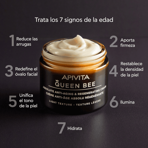 Thumbnail 1 de Apivita Queen Bee Crema Antiedad Ligera 50 ml 🐝