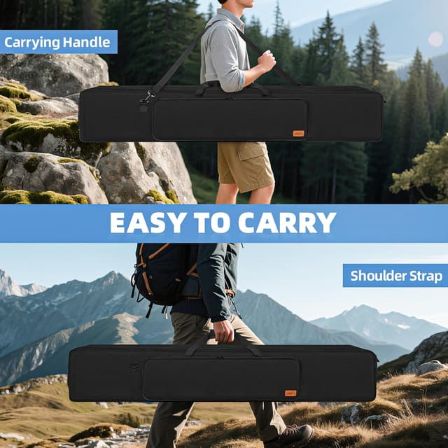 Detalle de 152.4cm Tripod Bag – Waterproof padded carry case for light stands, tripods & audio gear