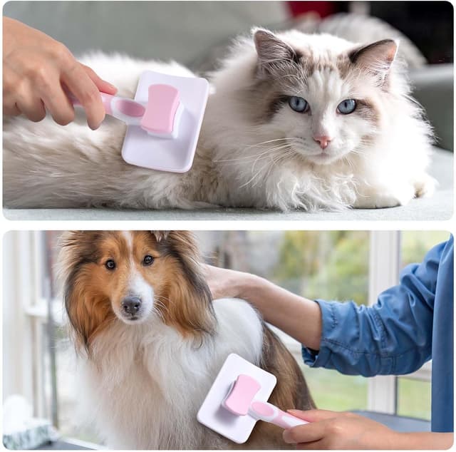 Thumbnail 3 de Vinabo Cat Brush 2-in-1 Slicker for Pets