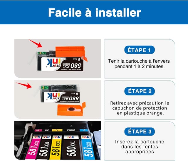 Thumbnail 6 de Starink PGI-580 CLI-581 XXL Cartouches d'encre