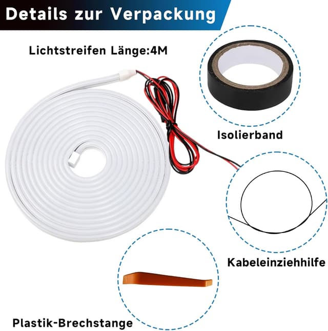 Thumbnail 4 de Kofferraum LED Lichtstreifen 4 m