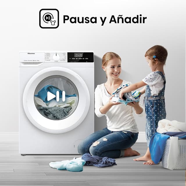 Thumbnail 5 de Hisense WDQE8014EVJM Lavasecadora 8+5 Kg