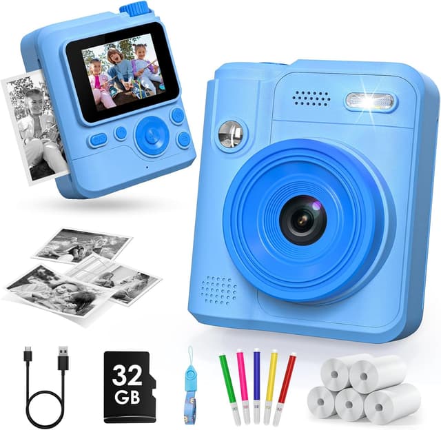 Imagen de Gofunly Kids Camera Instant Print 32GB en OfertitasTOP