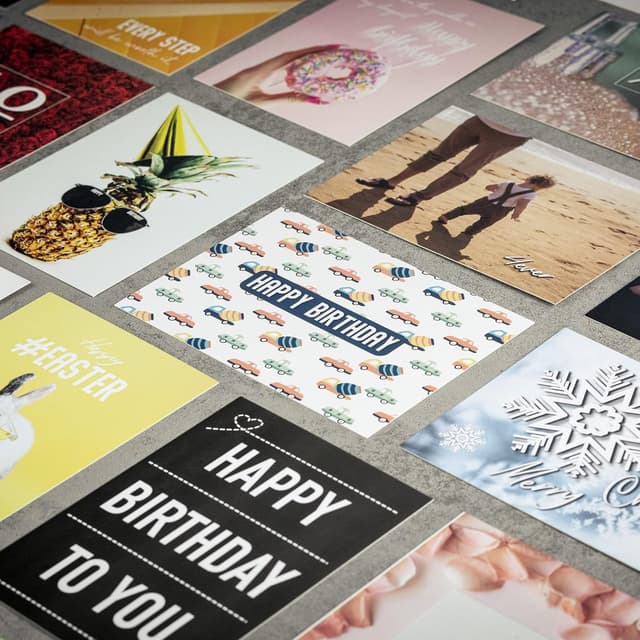 Detalle 2 de OfficeTree Lot de 100 cartes A6 avec 10 enveloppes ✉