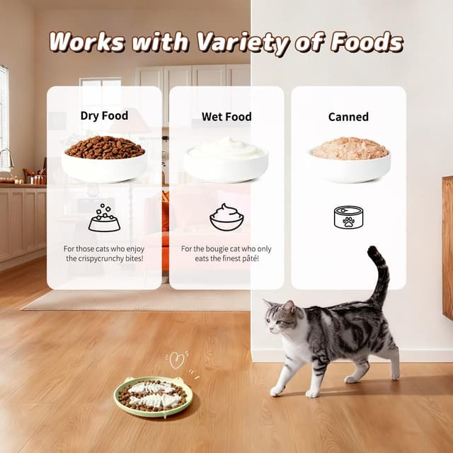 Detalle 2 de Zonopy Futternapf langsames Fressen 2er Set 17 cm