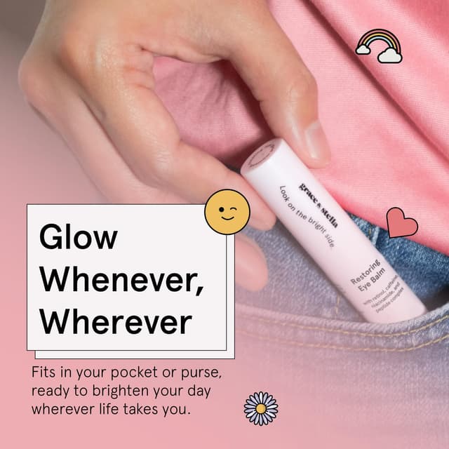 Thumbnail 4 de grace & stella Under Eye Brightener Balm Stick 0.13oz