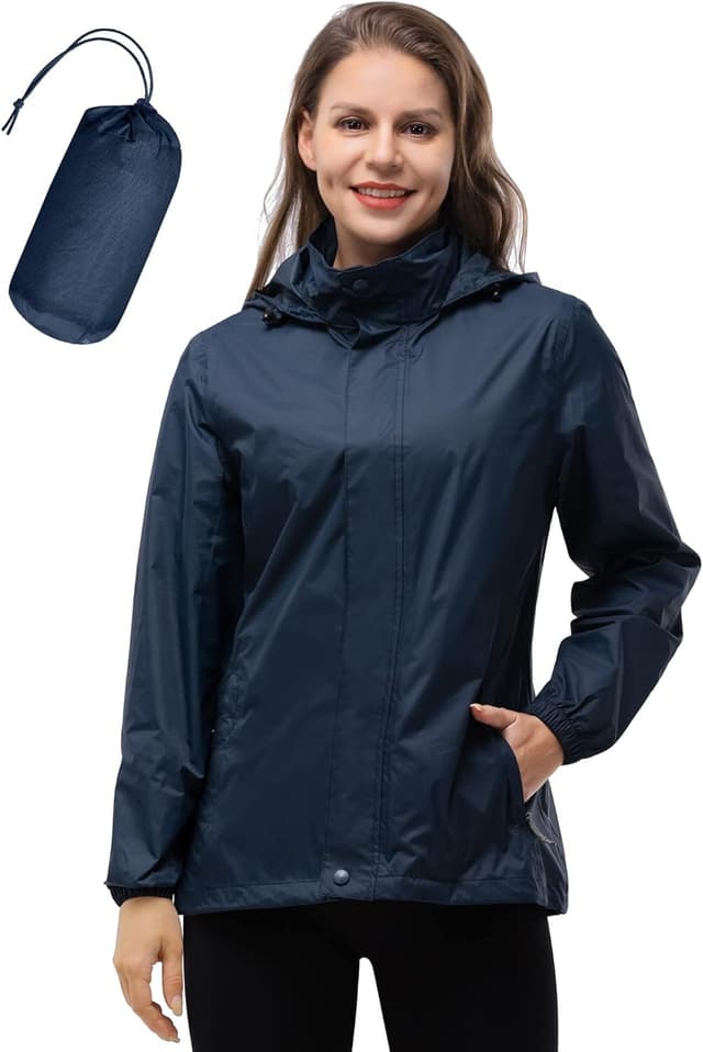 Detalle de 33,000ft Damen Regenjacke 5.000 mm wasserdicht