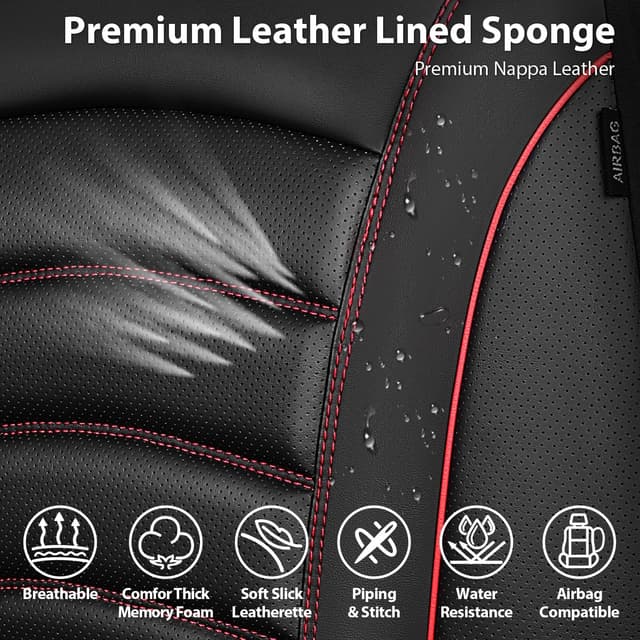 Thumbnail 4 de CAR PASS 3D Foam PU Leather Seat Covers
