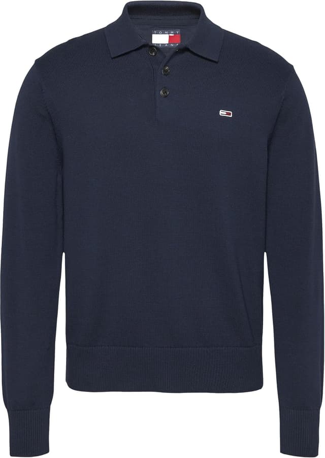 Detalle 2 de Tommy Jeans TJM Slim Essential Polo SWTR Pullover Sweater (Pack of 1)