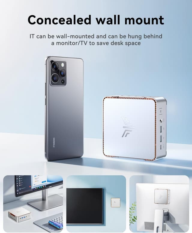 Thumbnail 6 de KAMRUI Hyper H2 Mini PC 16GB 512GB