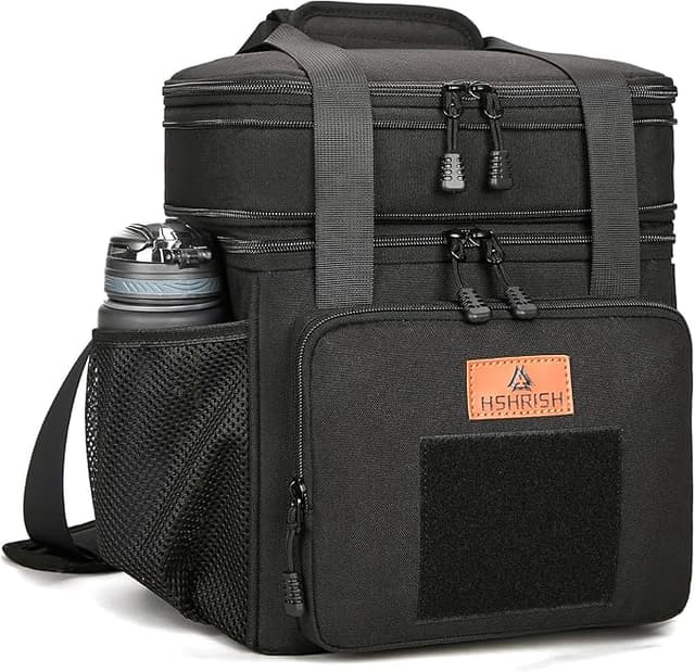 Imagen de HSHRISH Bolsa Térmica Porta Alimentos, Táctica 10/15L, Impermeable en OfertitasTOP