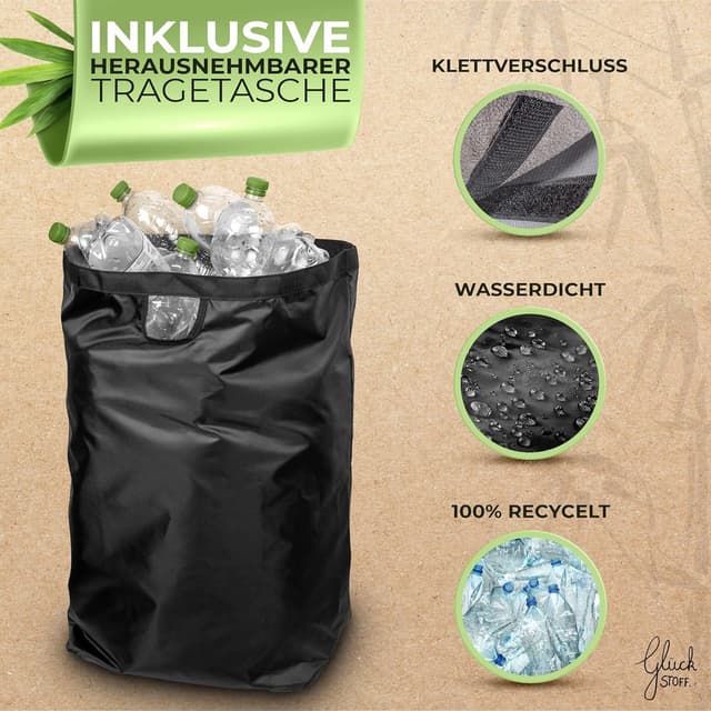 Thumbnail 2 de Glückstoff Poubelle Recyclage 100L ♻