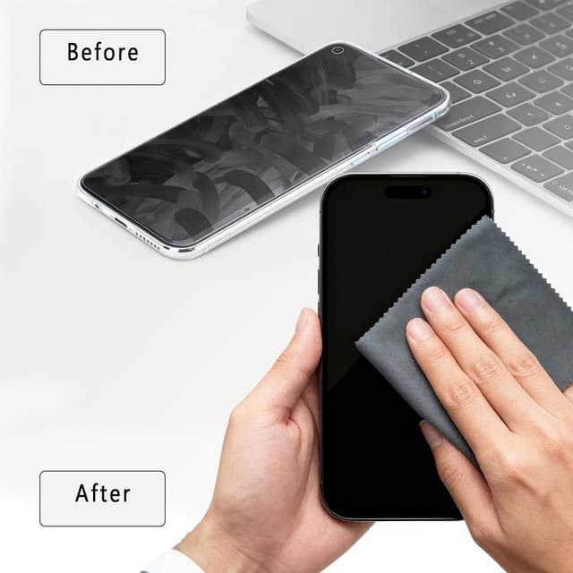 Detalle 1 de Chiffon microfibre lunettes 14 pièces